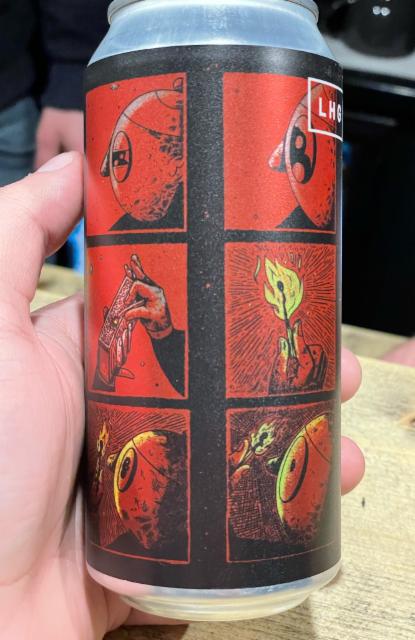 My paradise in burning 11.0%, Left Handed Giant Brewing, England
