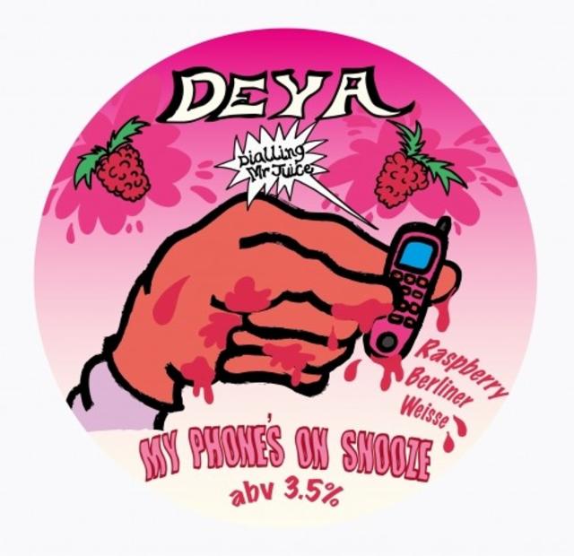 My Phone's On Snooze - Raspberry 3.5%, DEYA, England