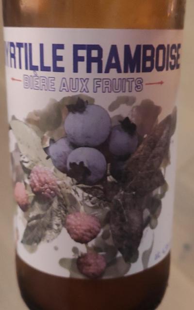 Myrtille framboise, Microbrasserie Jack's Farm
