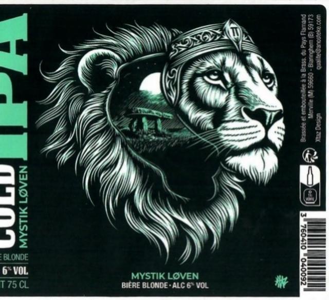 Mystik Løven 6.0%, Brasserie Du Pays Flamand, France