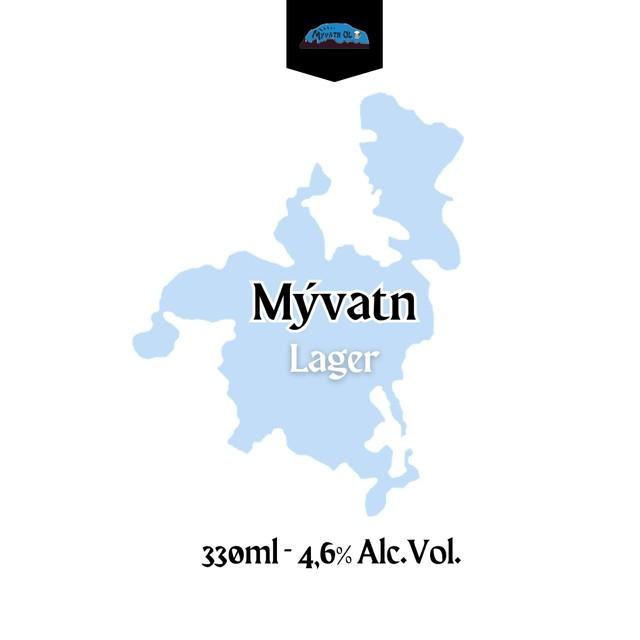 Myvatn Lager 4.6%, Mývatn Öl, Iceland