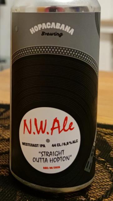 N.W.Ale 6.8%, Hopacabana Brewing, Germany