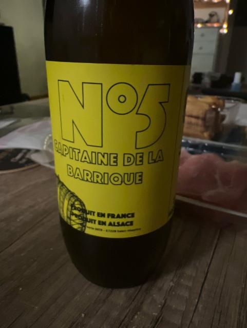 N 05 Capitaine de la barrique 5.9%, Microbrasserie Guth, France