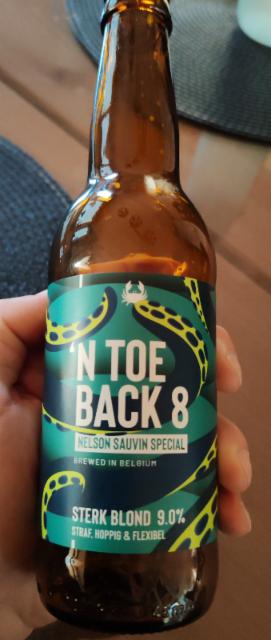 'N Toe Back 8 9.0%, Scheldebrouwerij, Belgium