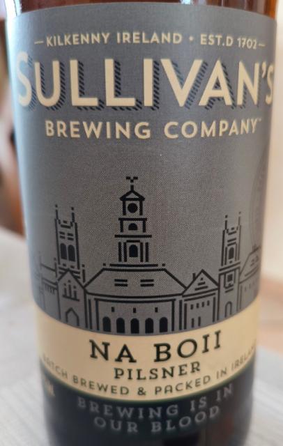 NA BOII 4.7%, Sullivan's Brewing Company, Ireland