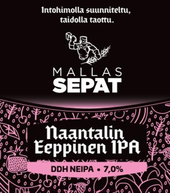 Naantalin Eeppinen IPA DDH NEIPA 7.0%, Mallassepät, Finland