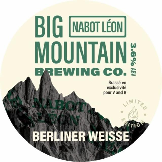 Nabot Léon 3.6%, Big Mountain Brewing Co., France