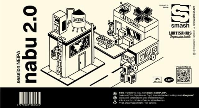 Nabu 2.0 4.0%, Brasserie Smash, France