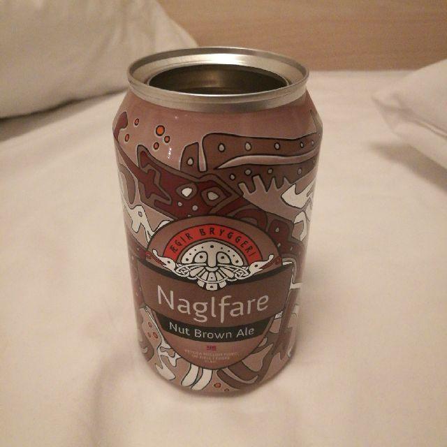 Naglfare Nut Brown Ale 4.7%, Ægir Bryggeri, Norway