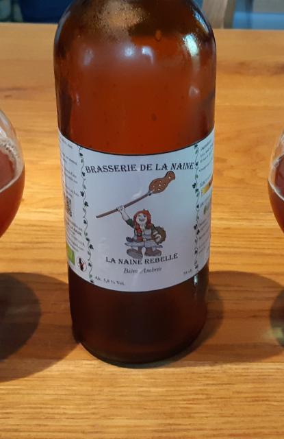Naine Rebelle 5.5%, Brasserie de la naine, France