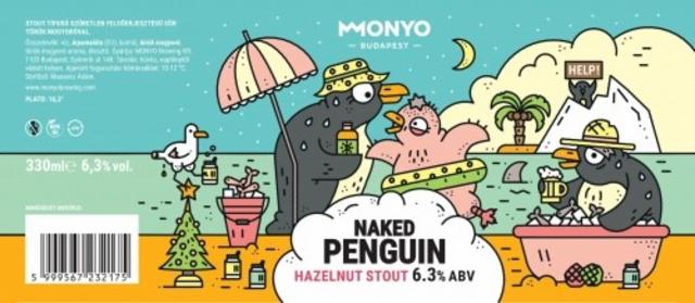 Naked Penguin 6.3%, MONYO Brewing Co, Hungary
