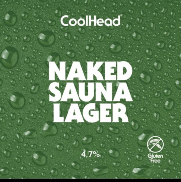 Naked Sauna Lager 4.7%, CoolHead Brew, Finland