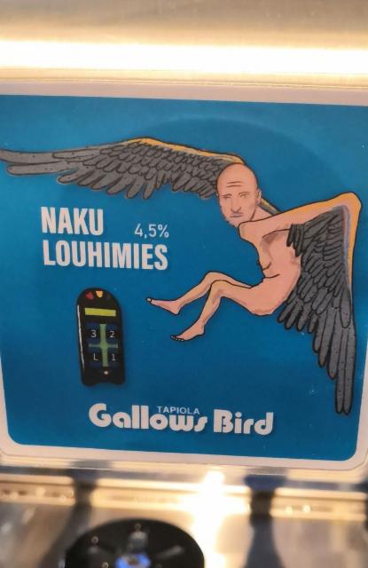 Naku Louhimies 4.5%, Brew-Pub Gallows Bird, Finland
