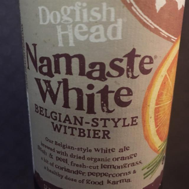 Namaste White 4.8%, Dogfish Head Craft Brewery, United States