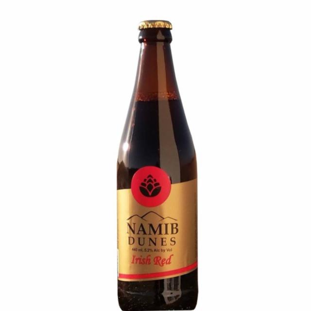 Namib Dunes Irish Red 5.2%, Namib Dunes Brewery, Namibia