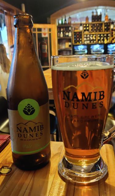 Namib Dunes Pale Ale 4.5%, Namib Dunes Brewery, Namibia