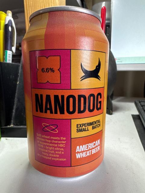 NanoDog - American Wheat Beer 6.6%, BrewDog, Scotland