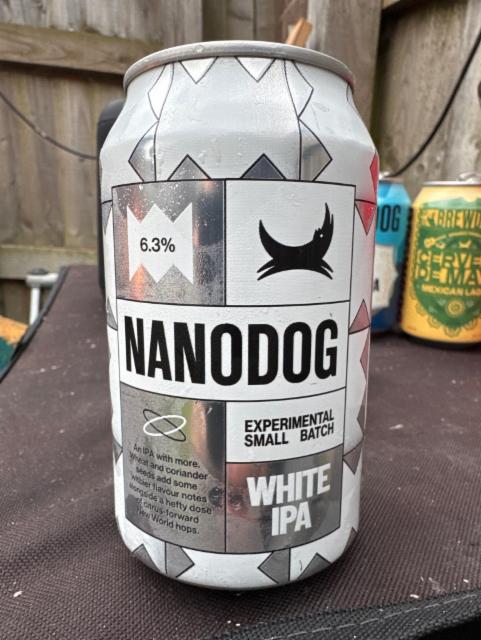 Nanodog white IPA 6.3%, BrewDog, Scotland