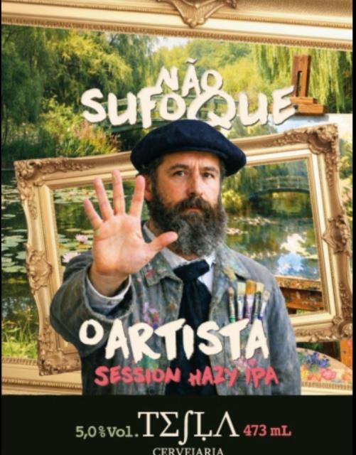 Não Sufoque o Artista 5.0%, Tesla Cervejaria, Brazil