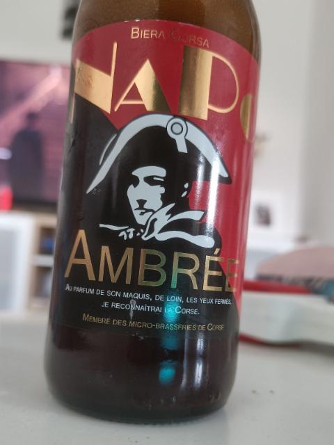 NaPo Ambrée 8.0%, Brasserie Artisanale Du Maquis (NaPo), France