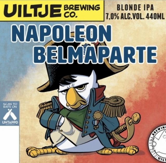 Napoleon Belmaparte 7.0%, Uiltje Brewing Co, Netherlands