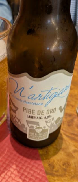 N'artigiana pibe de oro 4.8%, Birrifico Artigianale Napoletano, Italy