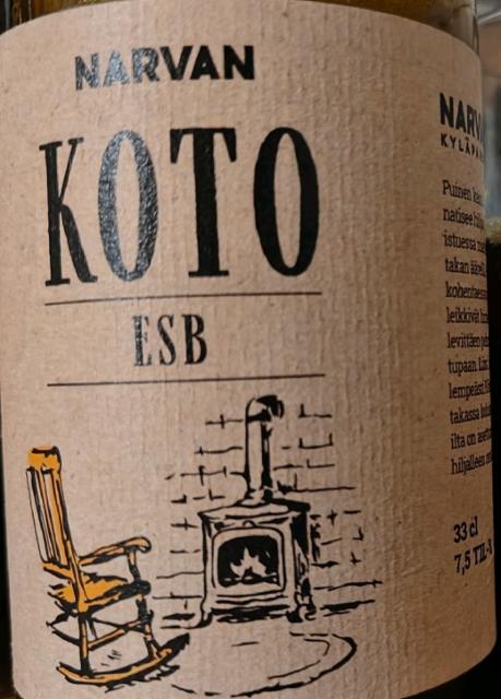 Narvan Koto 7.5%, Narvan Kyläpanimo, Finland