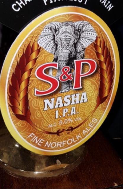 Nasha 5.0%, S & P Brewery, England