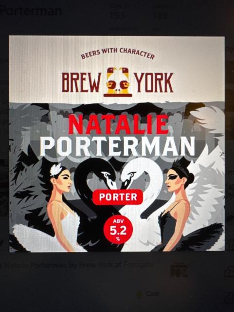 Natalie Porterman 5.2%, Brew York, England