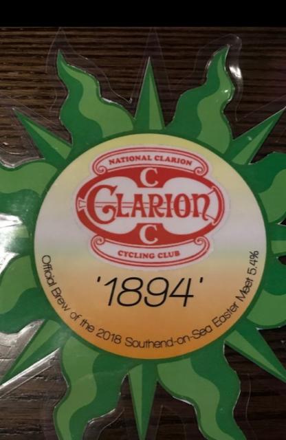 National Clarion Cycling Club 1894 5.4%, Heathen Brewers Partnership, England