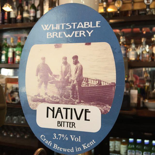Native Bitter 3.7%, Whitstable Brewery, England
