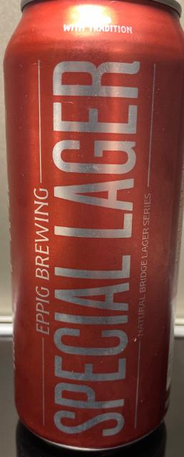Natural bridge: special lager 5.8%, Eppig Brewing, United States