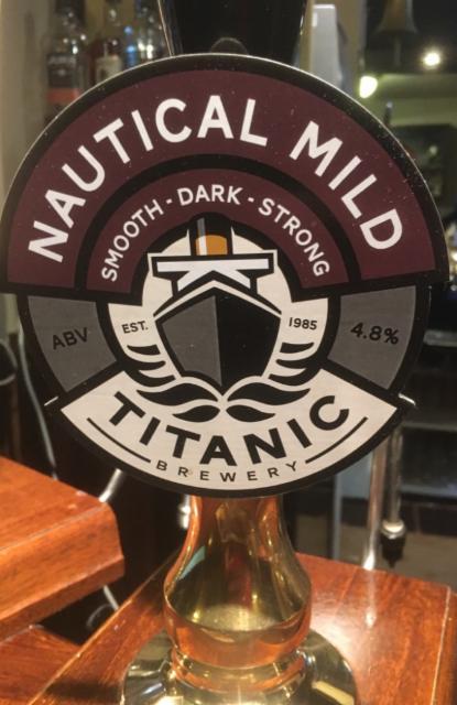 Nautical Mild 4.8%, Titanic Brewery, England