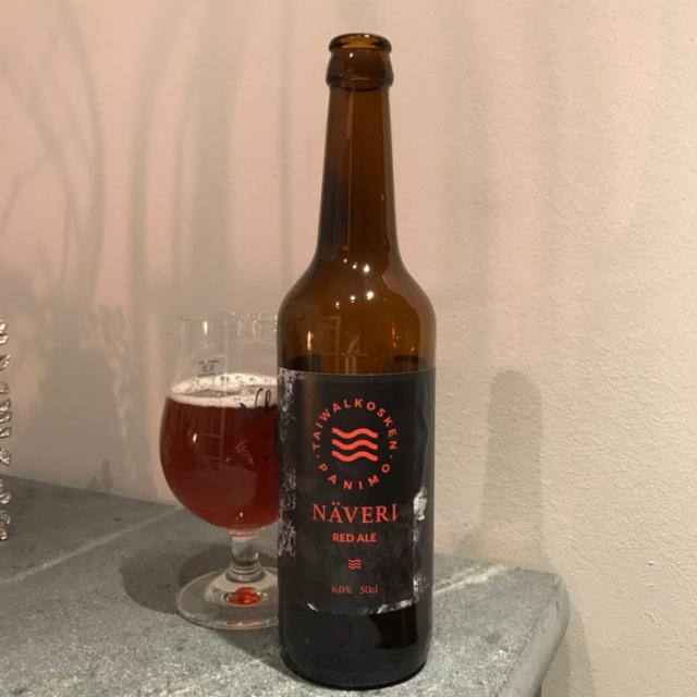 Näveri Red Ale 6.0%, Taiwalkosken Panimo, Finland