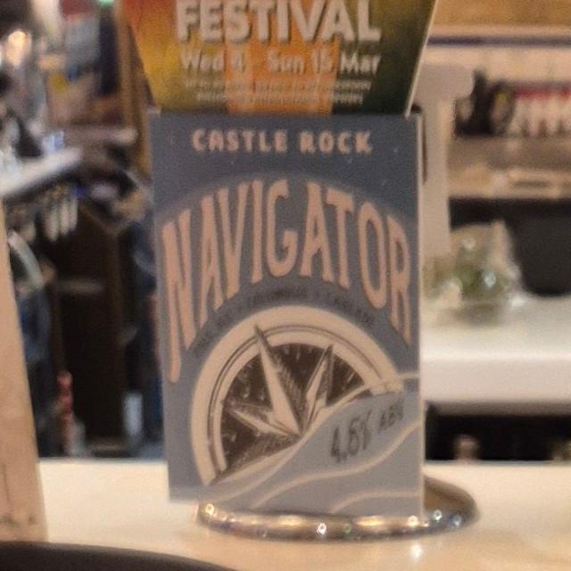 Navigator 4.6%, Castle Rock Brewery, England