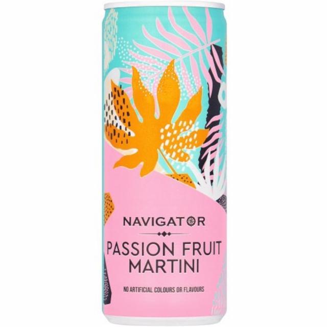 Navigator Passion Fruit Martini 3.4%, Manchester Drinks Company, England