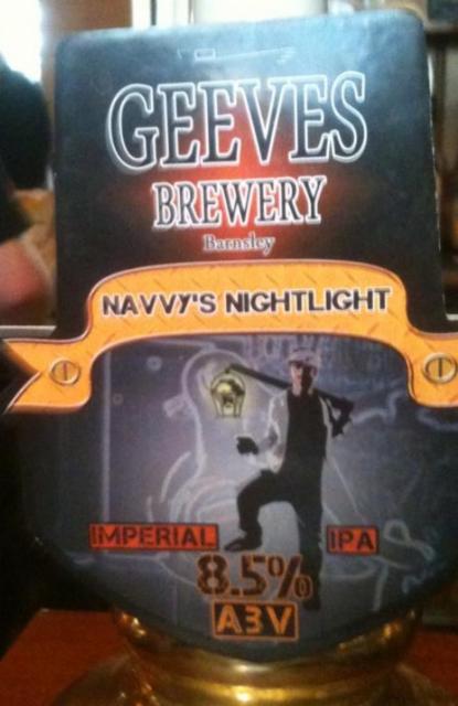 Navvy's Nightlight 8.5%, Geeves Brewery Ltd, England