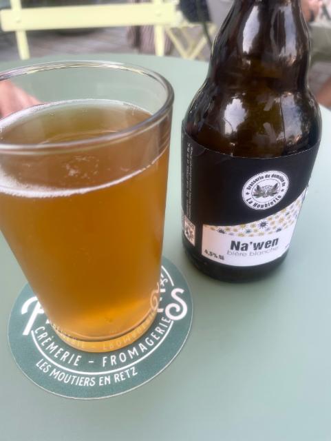 Na'wen blanche 4.5%, Brasserie Du Domaine de la Houblette (Ex Brasserie Du Pays De Retz), France