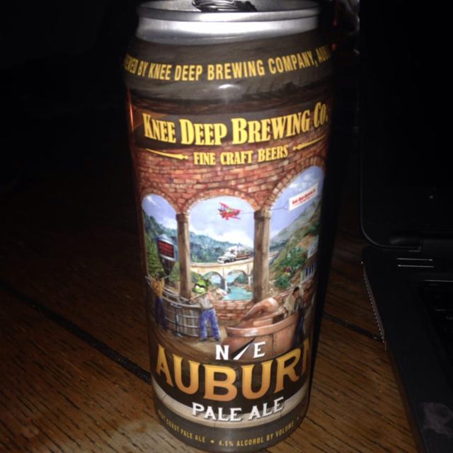 N/E Auburn Pale Ale 4.5%, Knee Deep Brewing Company, United States
