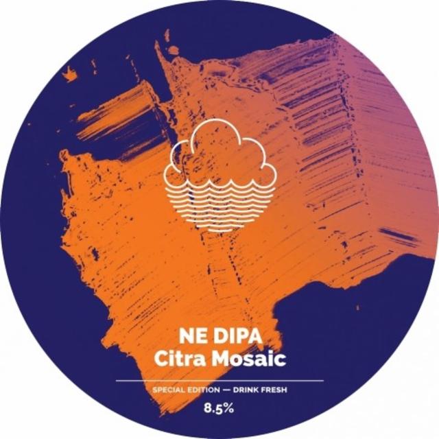NE DIPA Citra Mosaic 8.5%, Cloudwater Brew Co., England