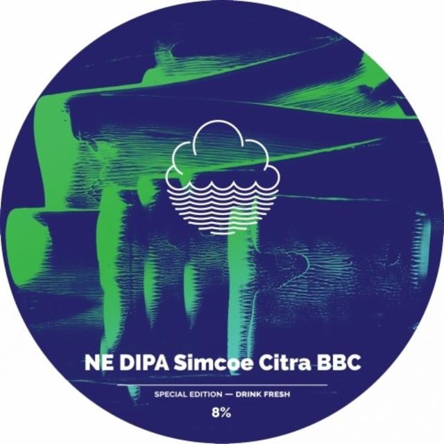 NE DIPA Simcoe Citra BBC 8.0%, Cloudwater Brew Co., England