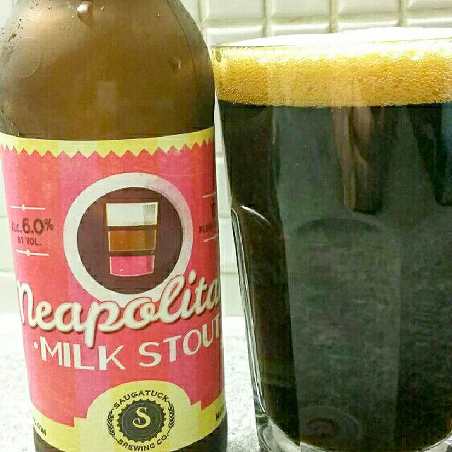 Neapolitan Milk Stout 6.0%, Saugatuck Brewing Co., United States