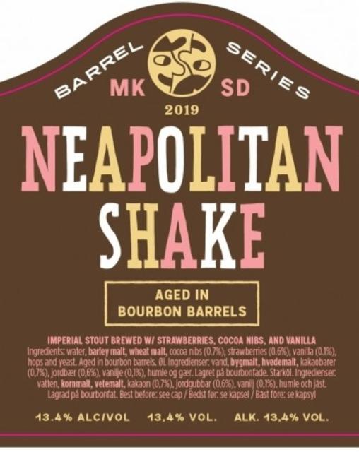 Neapolitan Shake Bourbon BA 13.4%, Mikkeller Brewing San Diego, United States