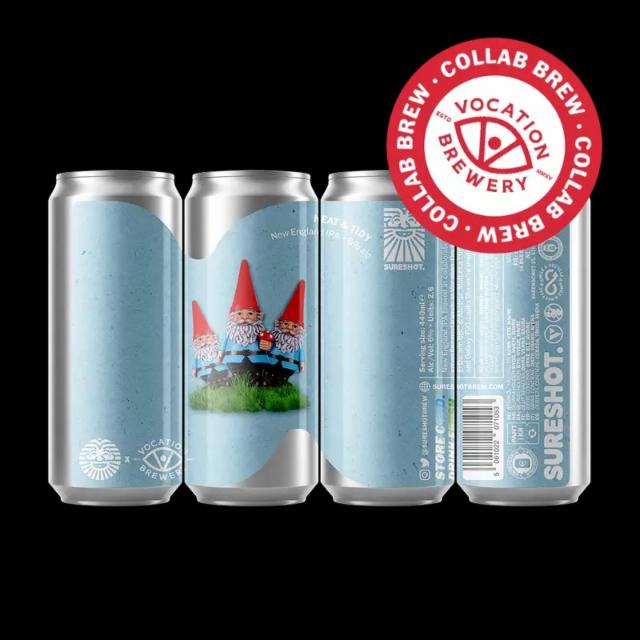 neat & tidy 6.0%, Sureshot Brewing, England