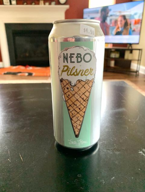 Nebo Pilsner 5.2%, Fonta Flora Brewery, United States