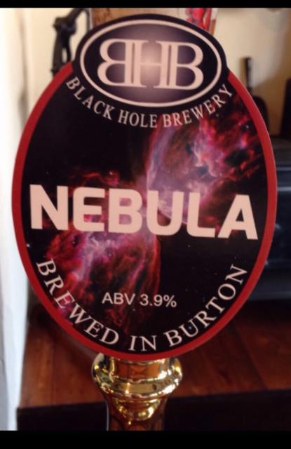 Nebula 3.9%, BLACK HOLE BREWERY, England