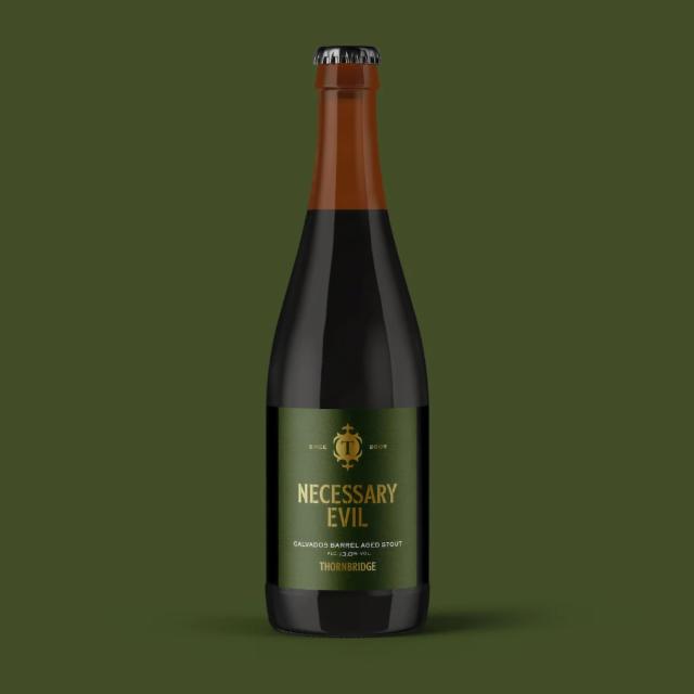 Necessary Evil Calvados 13.0%, Thornbridge Brewery, England