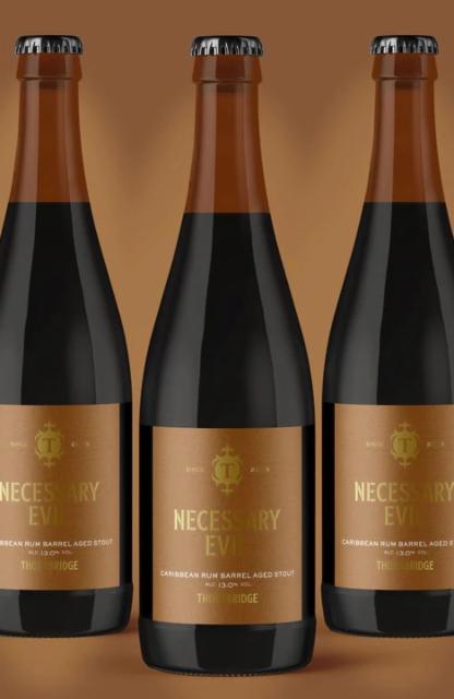 Necessary Evil Caribbean Rum 13.0%, Thornbridge Brewery, England