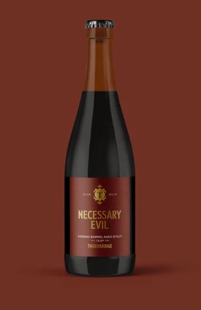 Necessary Evil Cognac 13.0%, Thornbridge Brewery, England