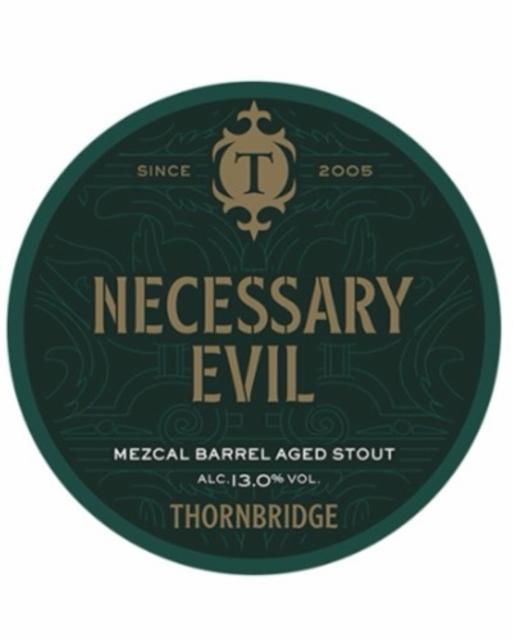 Necessary Evil Mezcal Barrel Aged, Thornbridge Brewery